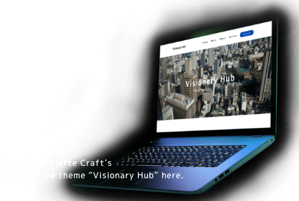 無料テーマ 「Visionary Hub」